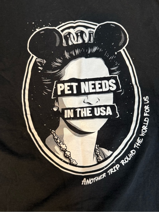 Gildan Other - Pet Needs In The USA Tour Band Tee Black Graphic T-Shirt XL Punk Rock Gildan